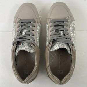 Duca Del Cosma Italian Gold Evolution Caldes Floral Women's Golf Shoes Size 6